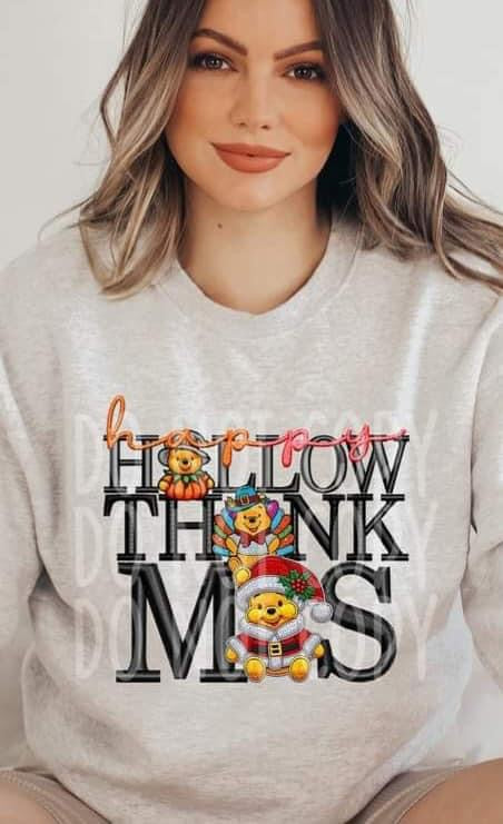 Hallothanksmas Winnie the Pooh