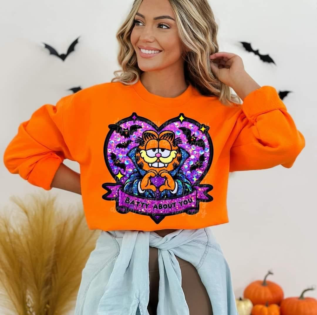 Batty about you Garfield
