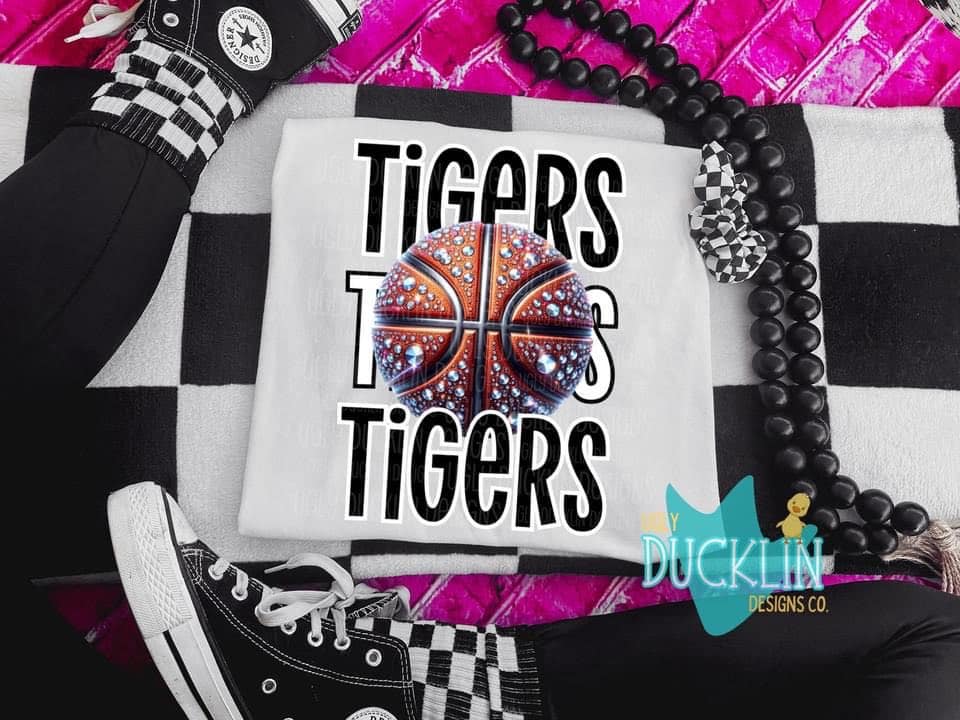 SPARKLE BASKETBALL TIGER