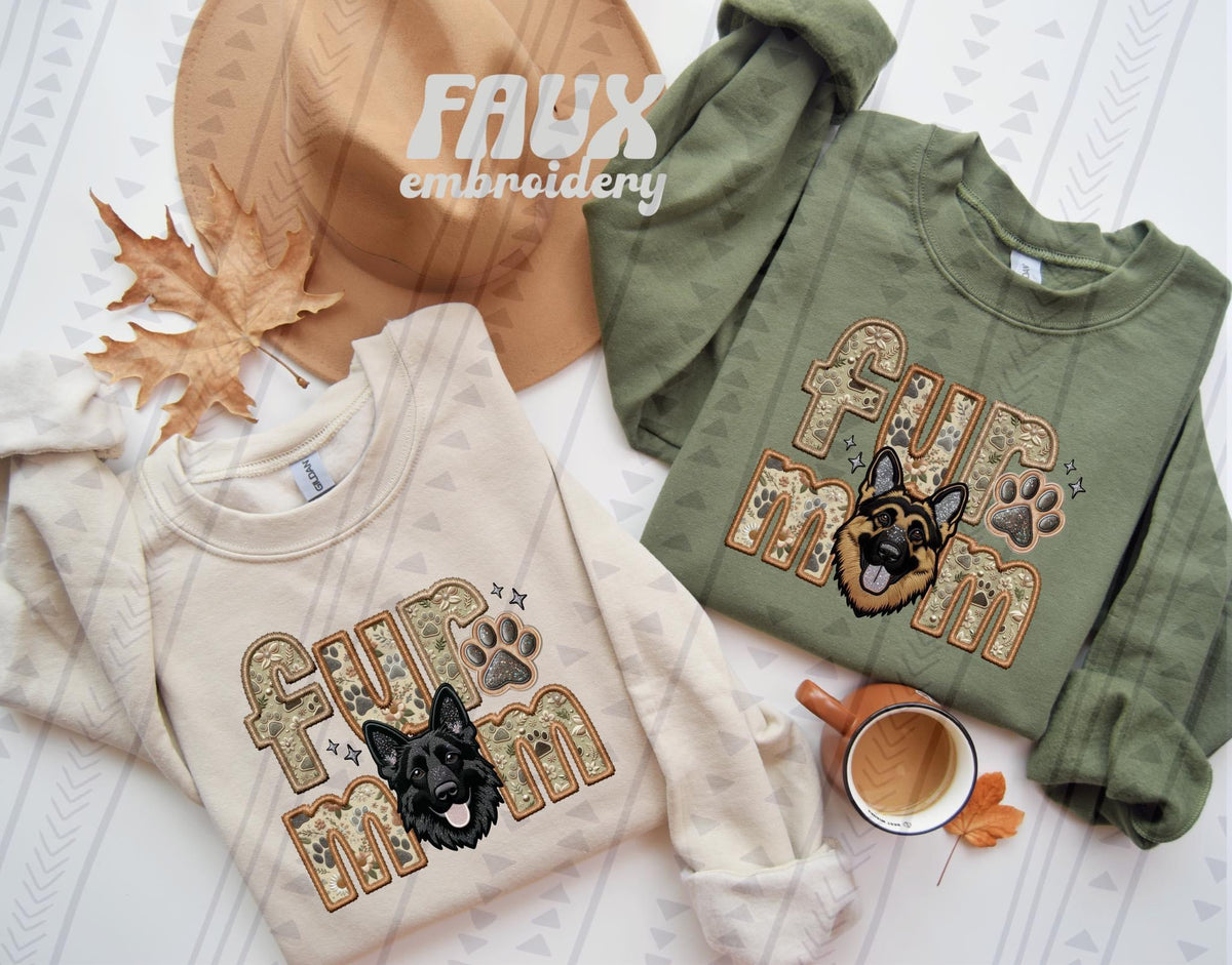 GERMAN SHEPARD FUR MOM SHIRT