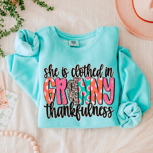 Clothed in Thankfulness