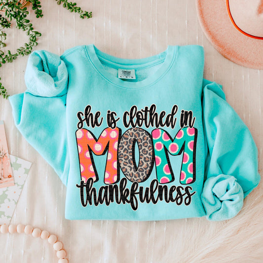 Clothed in Thankfulness