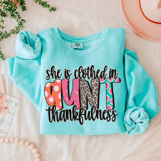 Clothed in Thankfulness