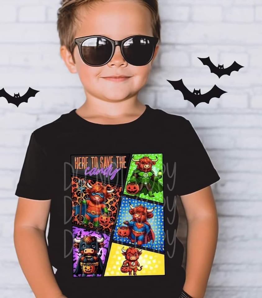 Here to save the candy super hero