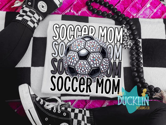 SPARKLE SOCCER MOM
