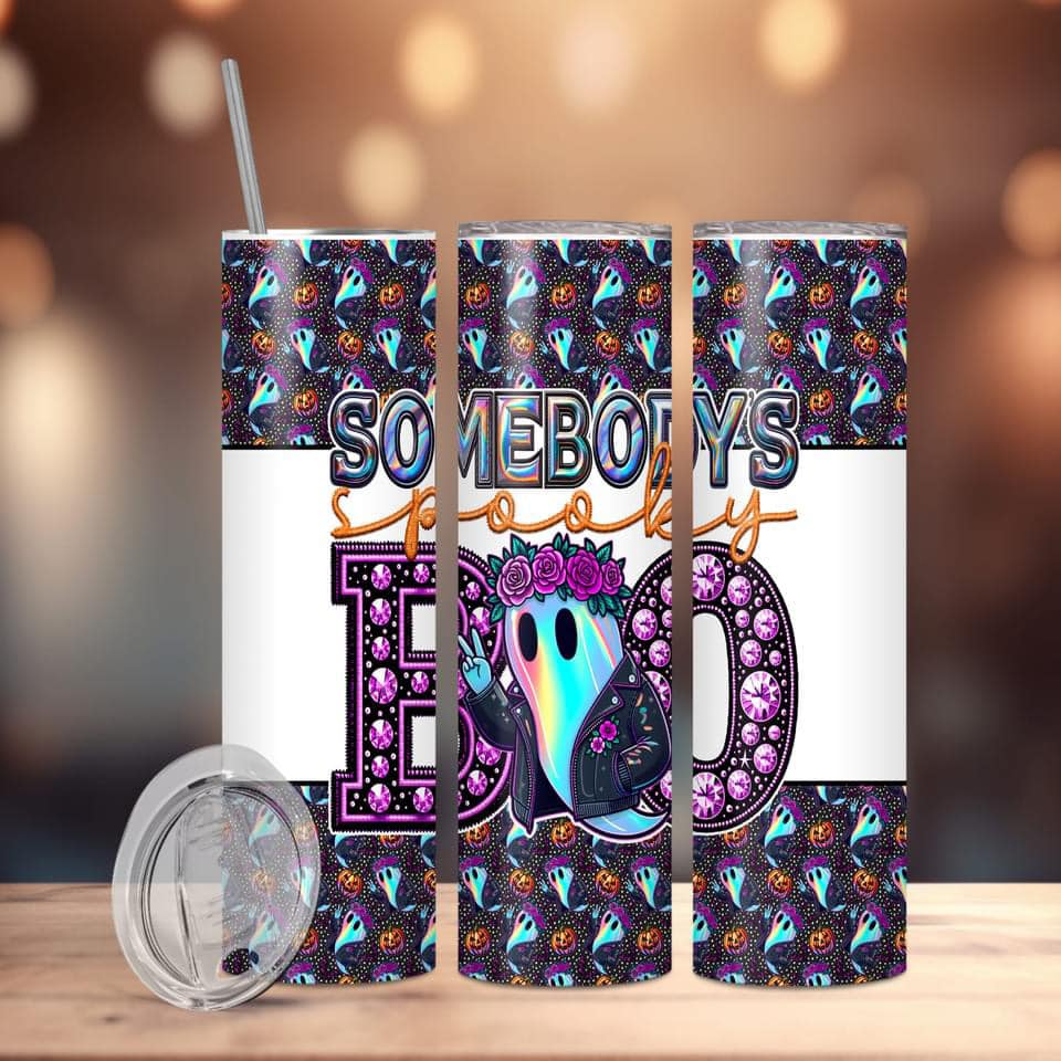 SOMEBODY'S SPOOKY BOO TUMBLER