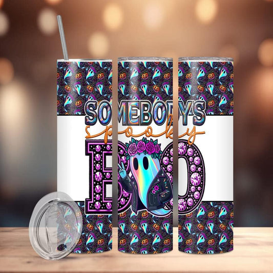 SOMEBODY'S SPOOKY BOO TUMBLER